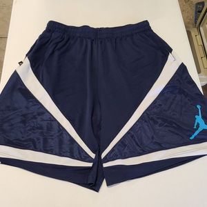 Blue Air Jordan Basketball Shorts Size XXXL